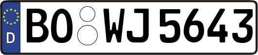 BO-WJ5643