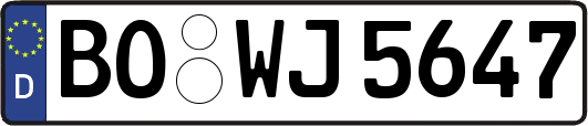BO-WJ5647
