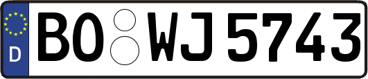BO-WJ5743