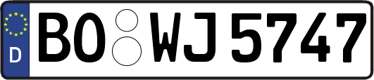 BO-WJ5747