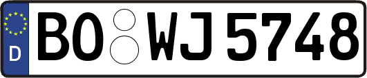 BO-WJ5748