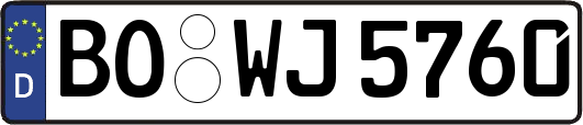 BO-WJ5760