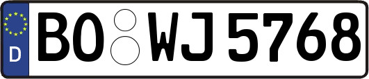 BO-WJ5768