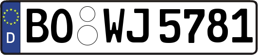 BO-WJ5781
