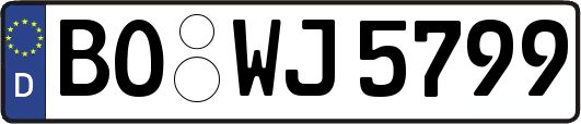 BO-WJ5799