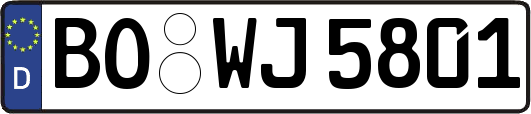 BO-WJ5801