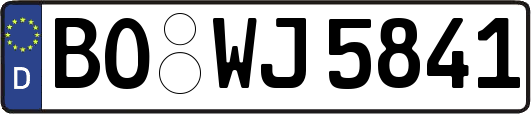 BO-WJ5841