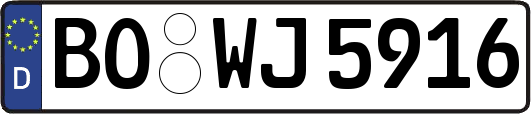 BO-WJ5916