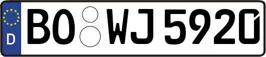 BO-WJ5920