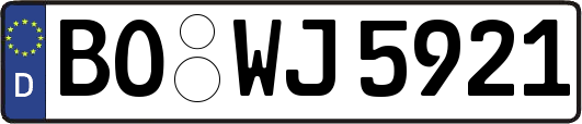 BO-WJ5921