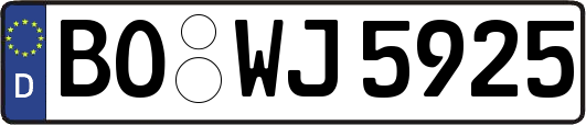 BO-WJ5925