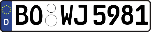 BO-WJ5981