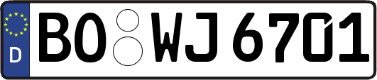BO-WJ6701