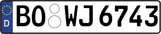 BO-WJ6743