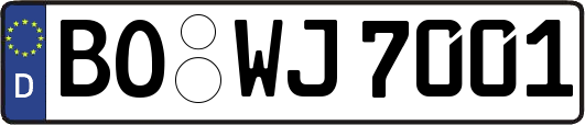 BO-WJ7001