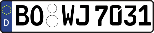 BO-WJ7031