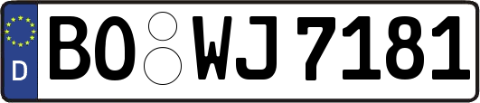 BO-WJ7181