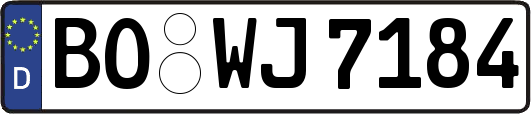 BO-WJ7184