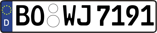BO-WJ7191