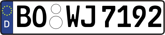BO-WJ7192