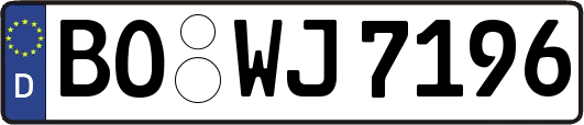 BO-WJ7196