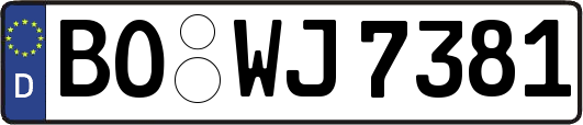 BO-WJ7381