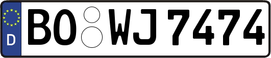 BO-WJ7474
