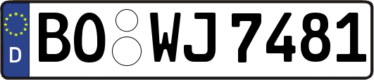 BO-WJ7481