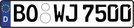 BO-WJ7500
