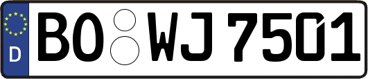 BO-WJ7501