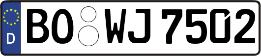 BO-WJ7502