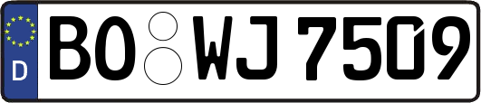 BO-WJ7509
