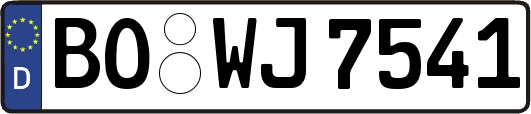 BO-WJ7541