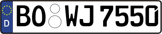 BO-WJ7550