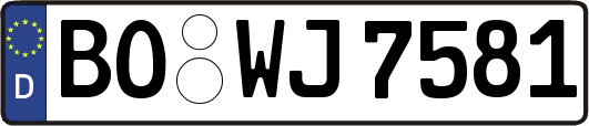 BO-WJ7581