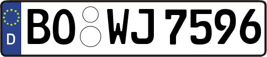BO-WJ7596