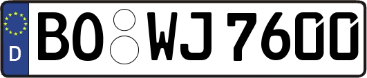 BO-WJ7600