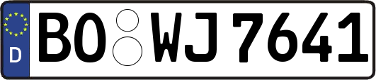 BO-WJ7641