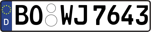 BO-WJ7643