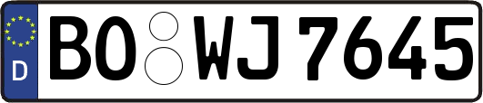 BO-WJ7645