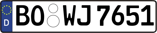 BO-WJ7651