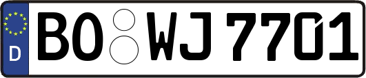 BO-WJ7701