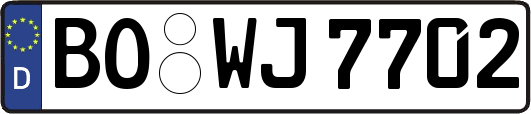 BO-WJ7702