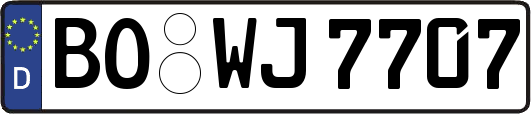 BO-WJ7707