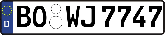 BO-WJ7747