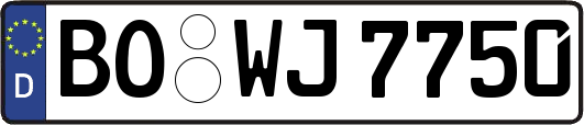 BO-WJ7750