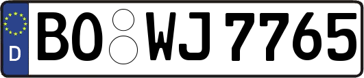 BO-WJ7765