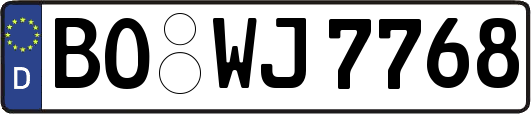 BO-WJ7768