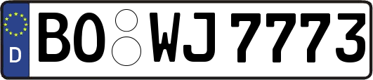 BO-WJ7773