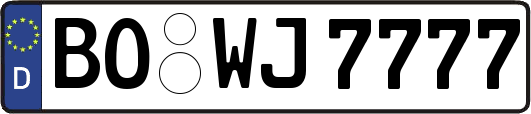 BO-WJ7777